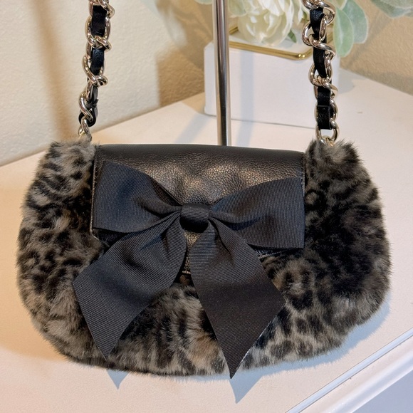 kate spade Handbags - Kate Spade New York Bonsoir Faux Fur crossbody